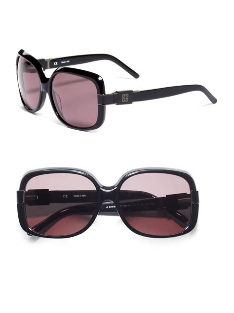 black and white givenchy sunglasses|givenchy oversized sunglasses.